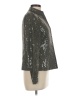 Albert Nipon Metallic Silver Jacket Size 6 - photo 4