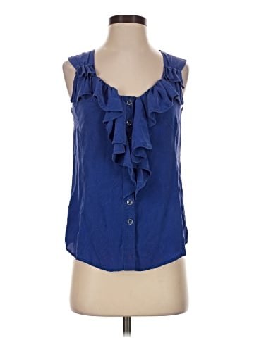 Nanette Lepore Sleeveless Silk Top (view 1)
