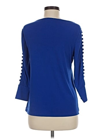 Carmen Carmen Marc Valvo 3/4 Sleeve Top (view 2)