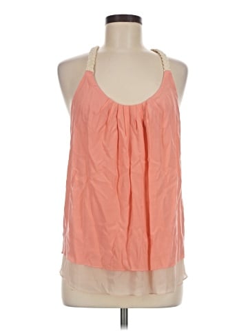 Hy & Dot Sleeveless Silk Top (view 1)