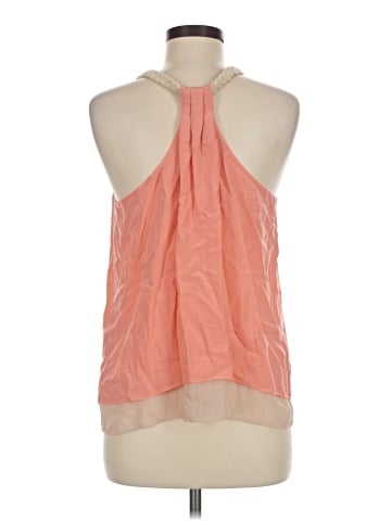 Hy & Dot Sleeveless Silk Top (view 2)