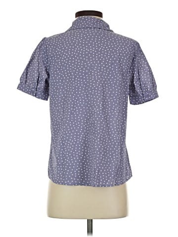 Allegra K Short Sleeve Blouse (view 2)