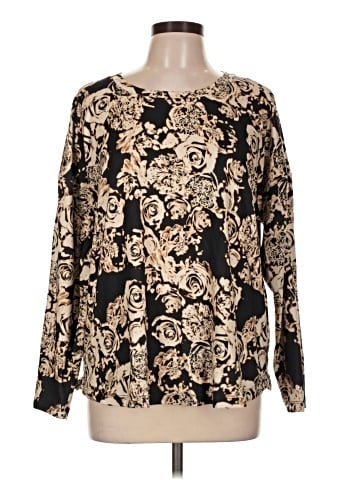 Tribal Long Sleeve Blouse (view 1)