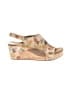 Corkys Floral Tan Wedges Size 10 - photo 1