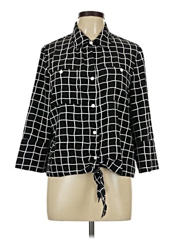Ellen Tracy 3/4 Sleeve Blouse (view 1)