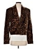 Zara Animal Print Brown Blazer Size S - photo 1