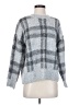 Halogen Plaid Gray Pullover Sweater Size XS - photo 1