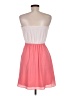 Express Color Block Pink Cocktail Dress Size 6 - photo 2