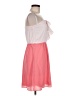 Express Color Block Pink Cocktail Dress Size 6 - photo 4