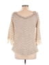 Nanette Lepore Stripes Tan Pullover Sweater Size M - photo 2