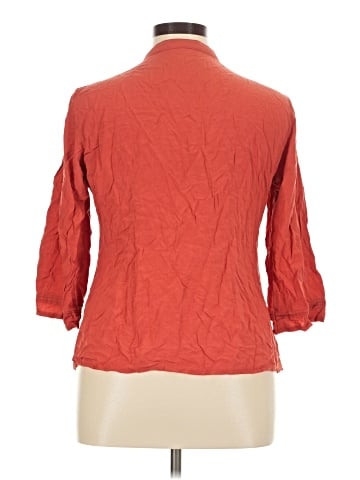 Solitaire 3/4 Sleeve Blouse (view 2)