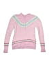 Crewcuts Chevron-herringbone Argyle Fair Isle Pink Pullover Sweater Size 4 - 5 - photo 1