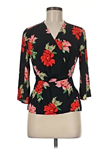 Topshop 3/4 Sleeve Blouse (view 1)