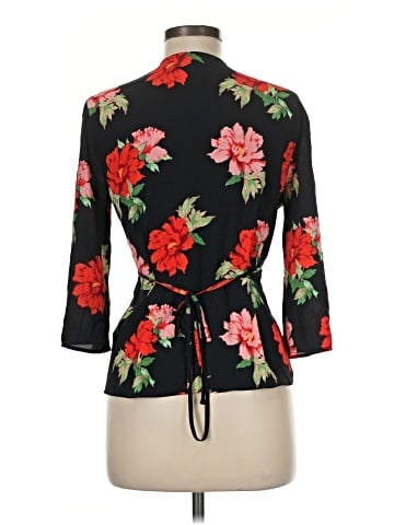 Topshop 3/4 Sleeve Blouse (view 2)