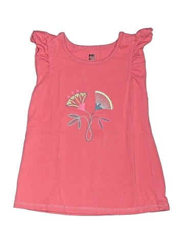 Tea Sleeveless T-Shirt (view 1)