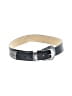Unbranded 100% Leather Silver Leather Belt Size S - photo 1