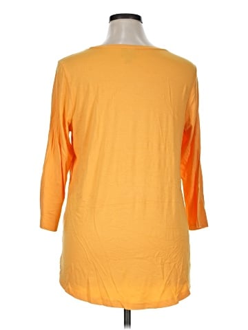 JM Collection 3/4 Sleeve T-Shirt (view 2)