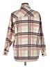 Zara Plaid Pink Coat Size M - photo 2
