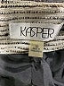 Kasper 100% Polyester Tweed Ivory Jacket Size 10 - photo 6