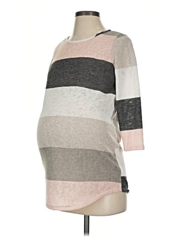 Pink Blush 3/4 Sleeve Top (view 1)