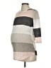 Pink Blush Gray 3/4 Sleeve Top Size S - photo 1