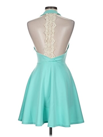 Sage Cocktail Dress (view 2)
