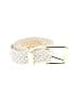 J.Crew 100% Leather Ivory Leather Belt Size S - photo 1