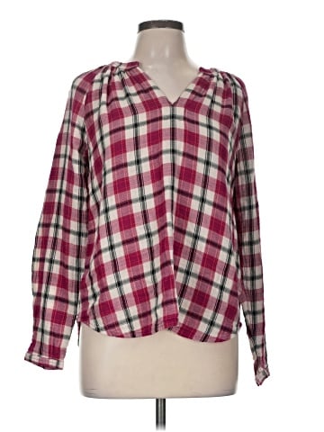 Garnet Hill Long Sleeve Blouse (view 1)