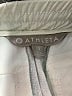 Athleta 100% Linen Solid Ivory Shorts Size 2 - photo 3