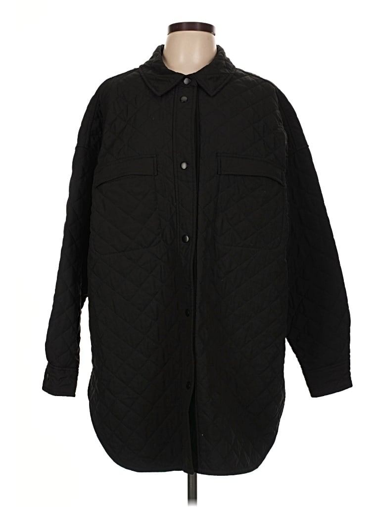 Pre-owned Active By Old Navy Coat In Black