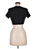 SKIMS Black Short Sleeve Turtleneck Size M - photo 2