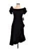 Xscape Black Cocktail Dress Size 8 (petite) - photo 1