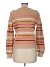 Ann Taylor LOFT 100% Cotton Stripes Tan Pullover Sweater Size M - photo 2