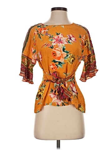 Vineet Bahl Short Sleeve Blouse (view 1)