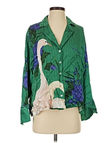 LyreBird 3/4 Sleeve Blouse (view 1)