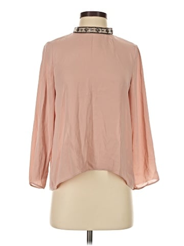 Zara Basic 3/4 Sleeve Blouse (view 1)