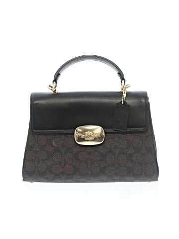 Coach Factory Leather Satchel (view 1)