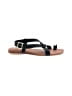 Vivaia Black Sandals Size EU 38 - photo 1