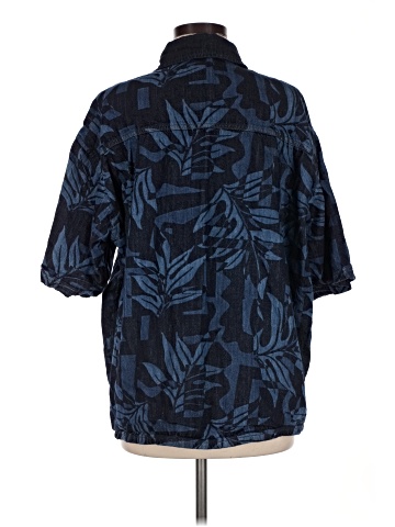 Topshop 3/4 Sleeve Button-Down Shirt (view 2)