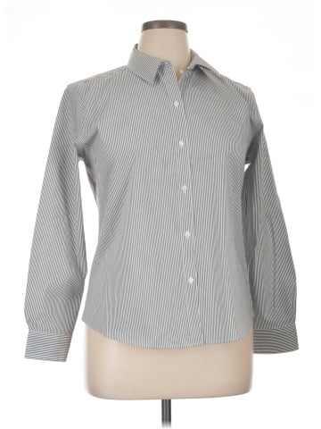 Liz Claiborne Career Long Sleeve Button-Down Shirt (view 1)