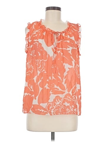 Diane von Furstenberg Sleeveless Silk Top (view 1)