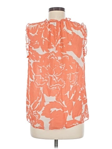 Diane von Furstenberg Sleeveless Silk Top (view 2)