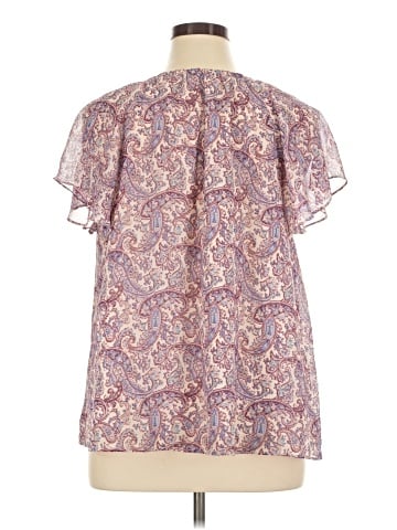 Ann Taylor LOFT Short Sleeve Blouse (view 2)