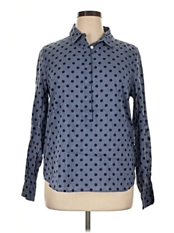 J.Crew Factory Store Long Sleeve Blouse (view 1)