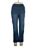 D&Co. Chevron-herringbone Blue Jeans Size 14 - photo 1
