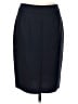 Theory Solid Blue Wool Skirt Size 6 - photo 1
