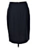 Theory Solid Blue Wool Skirt Size 6 - photo 2
