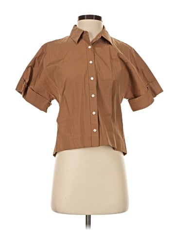 Theory Short Sleeve Blouse (view 1)