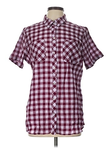 Eddie Bauer Short Sleeve Button-Down Shirt (view 1)