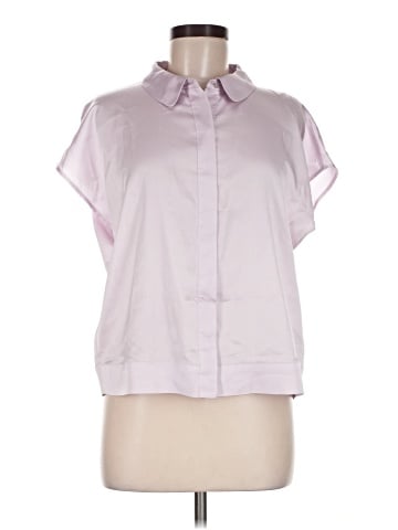 DKNY Short Sleeve Blouse (view 1)